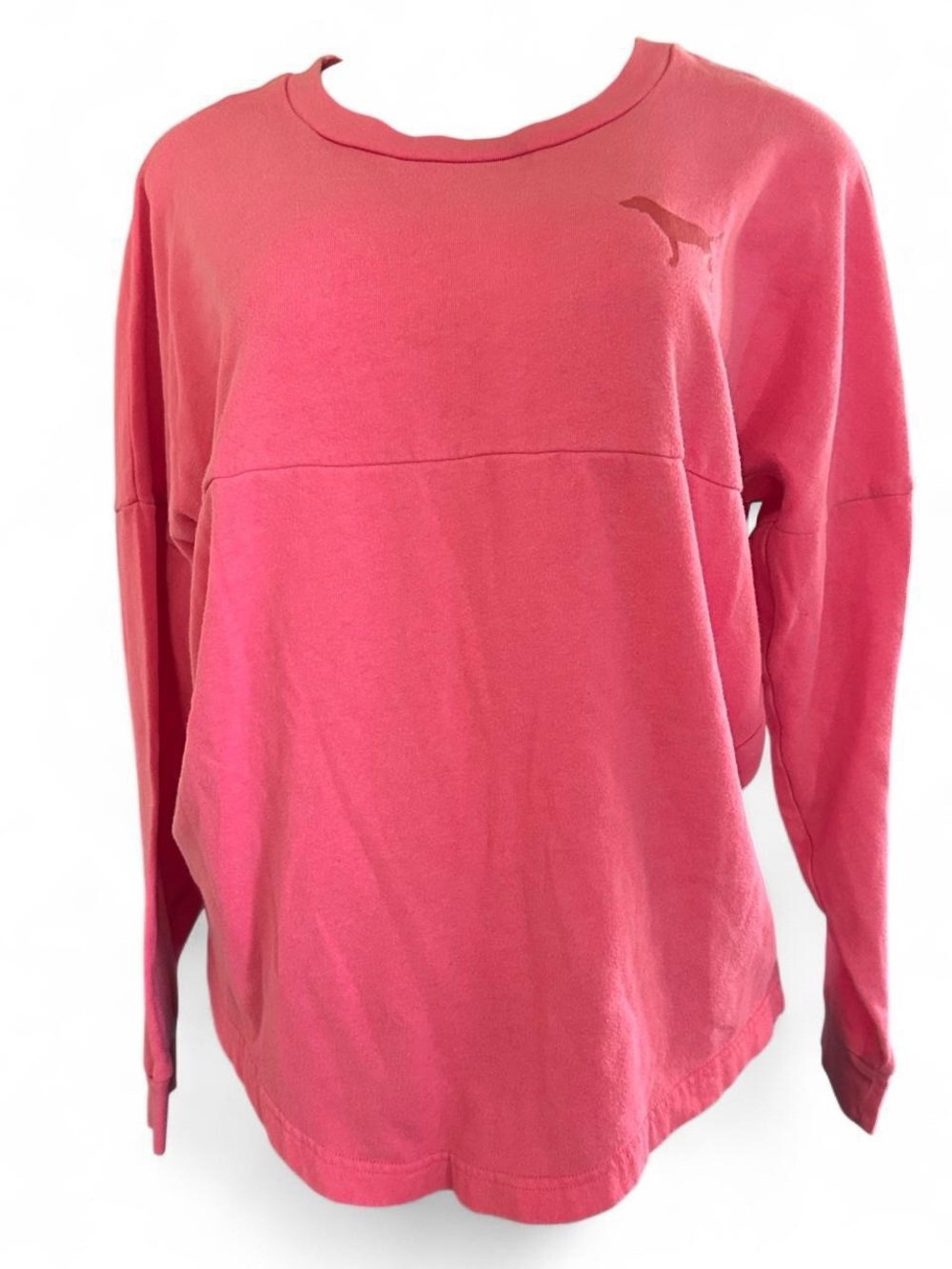 Victoria's Secret Coral Pink Crewneck Sweatshirt